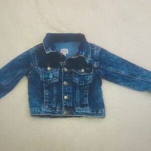 Stylish Blue Denim Kids Jacket